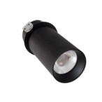 Įleidžiamas šviestuvas Maxlight Halo 9W Juodas