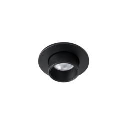 Įleidžiamas šviestuvas Halo E Integruotas LED 6W Juodas