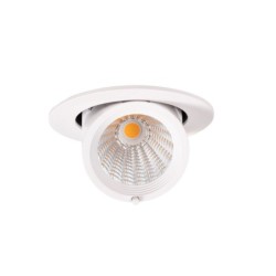 Įleidžiamas lubinis šviestuvas Rubio 1xLED 10W Baltas