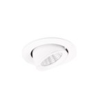 Įleidžiamas lubinis šviestuvas Rubio 1xLED 10W Baltas