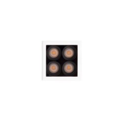 Įleidžiamas lubinis šviestuvas Maxlight X-line H 5W Balta, Juoda