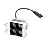 Įleidžiamas lubinis šviestuvas Maxlight X-line H 5W Balta, Juoda
