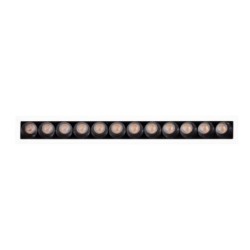 Linijinis šviestuvas Maxlight X-line Integruotas LED 15W Baltas, Juodas