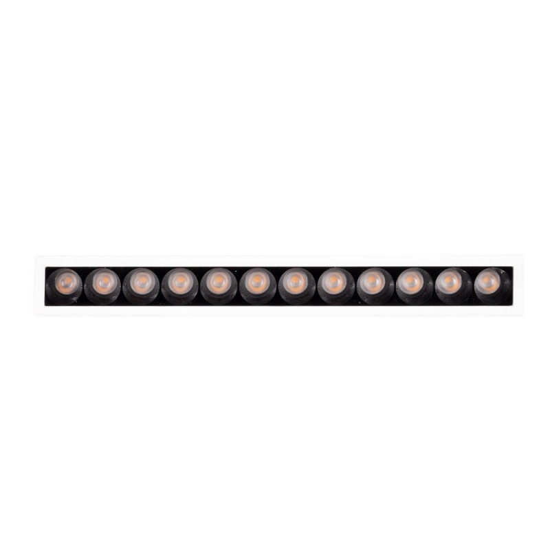 Linijinis šviestuvas Maxlight X-line Integruotas LED 15W Baltas, Juodas