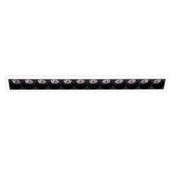 Linijinis šviestuvas Maxlight X-line Integruotas LED 15W Baltas, Juodas