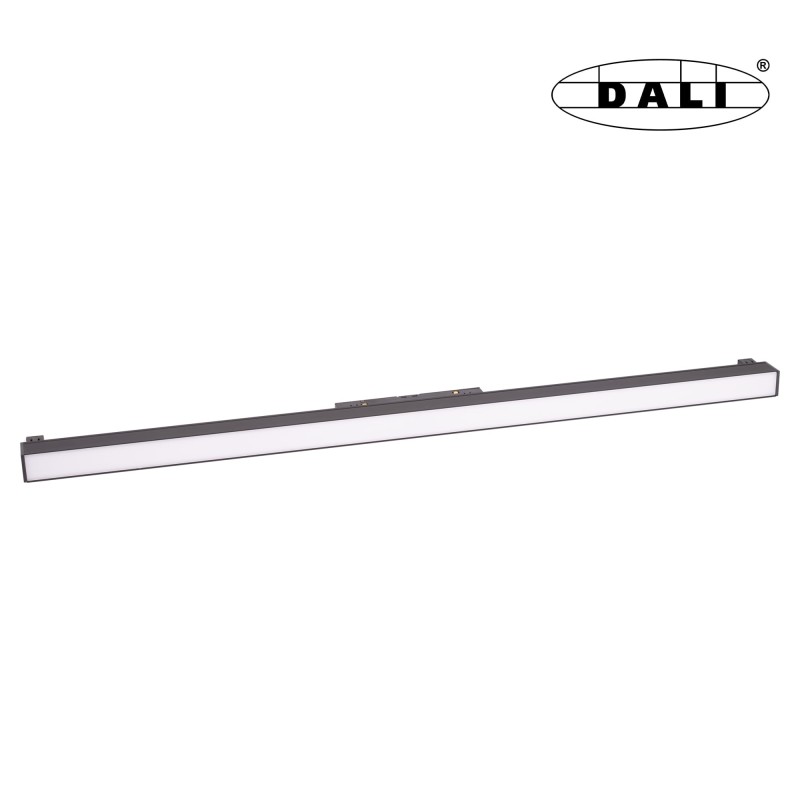 Maxlight MAGNETIC LIN Linijinis šviestuvas Integruotas LED 17W DALI 3000K Juodas