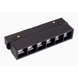 Magnetinis linijinis šviestuvas Maxlight 5.5W CCT Juodas