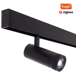 Maxlight MAGNETIC DEC magnetinis prožektorius Zoom Zigbee 13W CCT Juodas