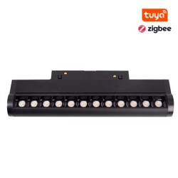 Magnetic Foldable Grid Zigbee Maxlight MAGNETIC DEC Integruotas LED 12W Juoda