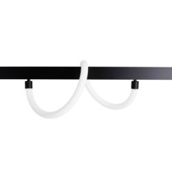 Magnetinis linijinis šviestuvas MAGNETIC DEC Integruotas LED 15W Juodas Zigbee