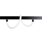 Magnetinis linijinis šviestuvas MAGNETIC DEC Integruotas LED 15W Juodas Zigbee