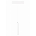 Maxlight MAGNETIC DEC pakabinamas šviestuvas magnetiniam bėgeliui Integruotas LED 3.8W Juodas