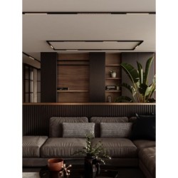 Magnetinis linijinis šviestuvas Maxlight MAGNETIC LIN 23.2W Juodas