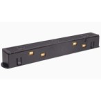 Tiesus magnetinės sistemos jungiklis Maxlight MAGNETIC ACC Juodas