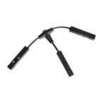 Maxlight Magnetinė T formos elektros jungtis MAGNETIC ACC Juoda