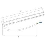 Maxlight MAGNETIC ACC Maitinimo šaltinis 100W Baltas