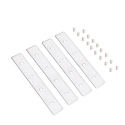 Magnetinės sistemos tiesaus sujungimo jungtis MAGNETIC ACC Balta