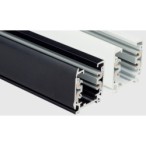 3 fazių bėgelis 100cm Juodas