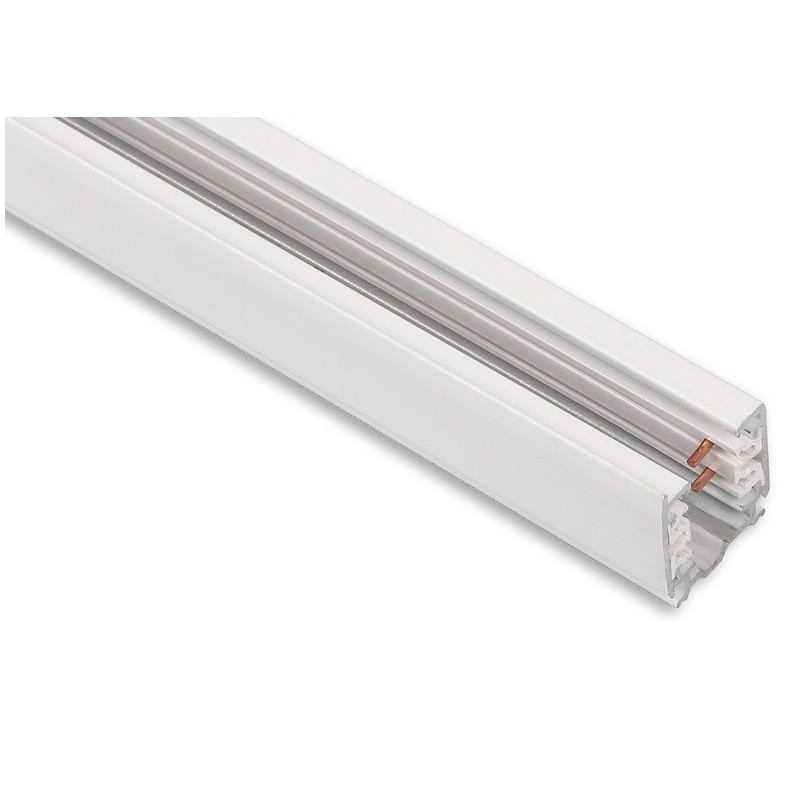 3 fazių bėgelis 100cm Baltas