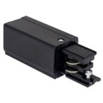 3F bėginės sistemos galinis maitinimo priedas kairinis Juodas