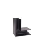 Maxlight MAGNETIC MEC 90° kampas magnetinei bėginei sistemai Juodas