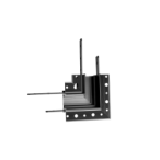 Magnetinės sistemos 90° kampas MAGNETIC MEC Juodas
