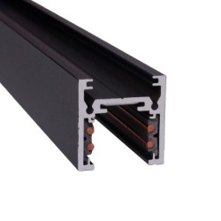 Magnetinis bėgelis Maxlight MAGNETIC MEC 100cm Juodas