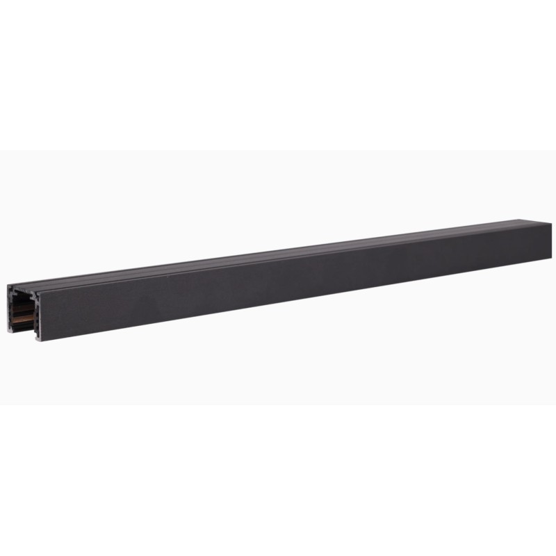 Magnetinis žemo profilio paviršinio montavimo bėgelis Maxlight MAGNETIC MEC 2m Juodas