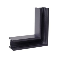 Magnetinio bėgelio 90° kampas Maxlight MAGNETIC MEC Juodas