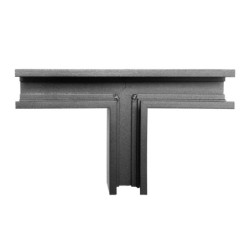 Magnetinis T-sujungimas MAGNETIC MEC Juodas