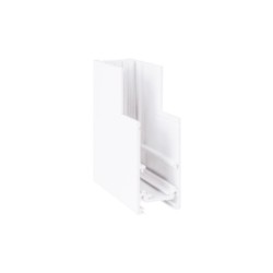 Maxlight MAGNETIC MEC Magnetinis sieninis/lubinis kampas profiliui Baltas