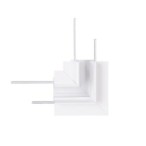 Magnetinio bėgelio kampinis jungiklis Maxlight MAGNETIC MEC Baltas