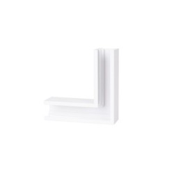 Magnetinės sistemos 90° kampas Maxlight MAGNETIC MEC Baltas