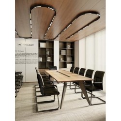 Magnetinis bėgis Maxlight MAGNETIC MEC 48V Juodas