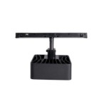 Bėginis šviestuvas Maxlight Micro11 Square Grid 12W Juodas Zigbee