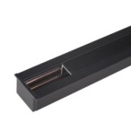 Magnetinės sistemos bėgelis Maxlight MICRO11 MEC įleidžiamas 48V Juodas