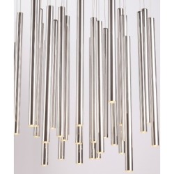 Pakabinamas šviestuvas Maxlight Organic Integruotas LED 45W 2700K Chromo