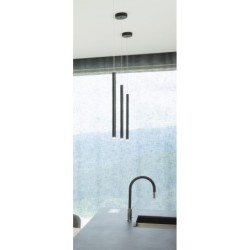 Pakabinamas šviestuvas Maxlight Organic I Integruotas LED 1W Juodas