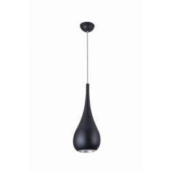 Pakabinamas šviestuvas Maxlight Drop 1xE27 Juodas