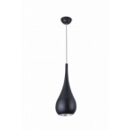 Pakabinamas šviestuvas Maxlight Drop 1xE27 Juodas