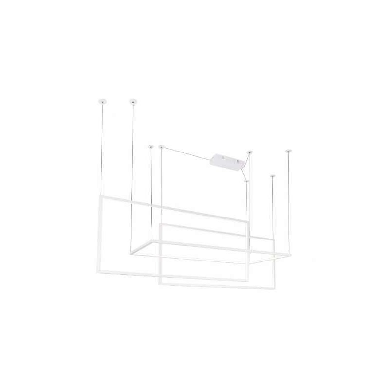 Pakabinamas šviestuvas Geometric 3xIntegruotas LED 79.8W Baltas