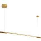 Pakabinamas šviestuvas Maxlight Organic Horizon Integruotas LED 16W Auksinis 100cm