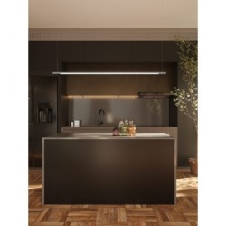 Pakabinamas šviestuvas Maxlight Organic Horizon 26W Chromas 150cm