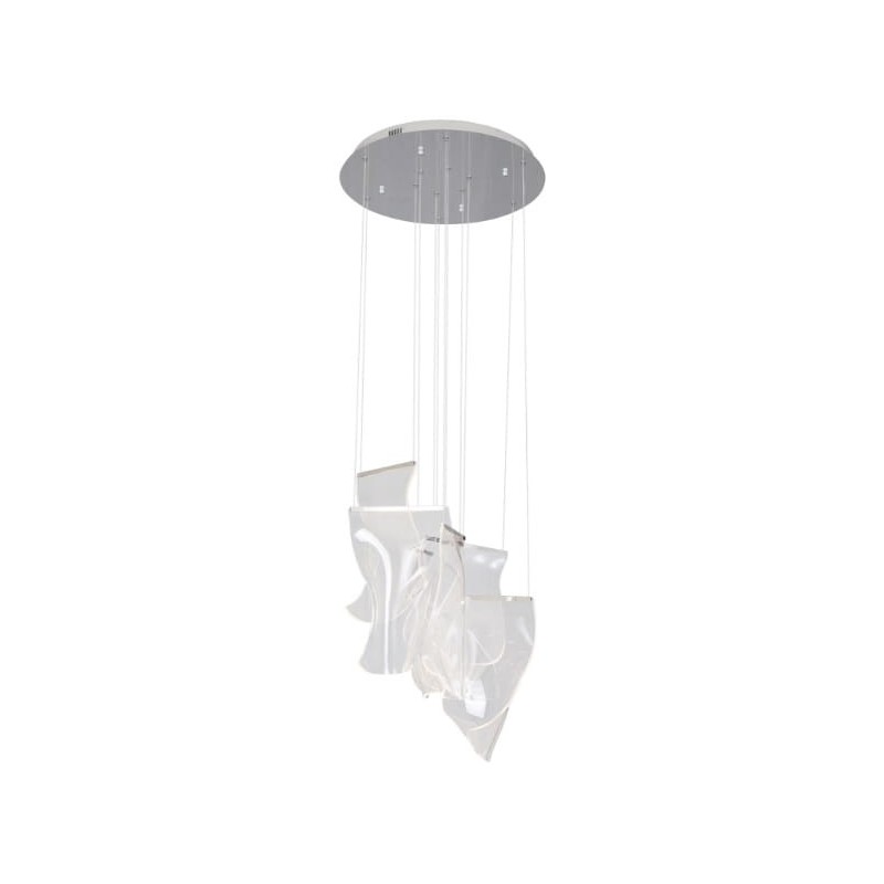 Pakabinamas šviestuvas Silk Integruotas LED 15W Chromas