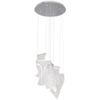 Pakabinamas šviestuvas Silk Integruotas LED 15W Chromas