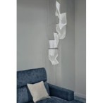Pakabinamas šviestuvas Silk Integruotas LED 15W Chromas