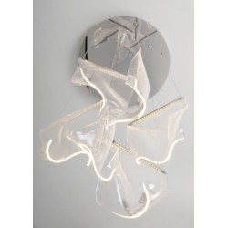 Pakabinamas šviestuvas Silk Integruotas LED 15W Chromas