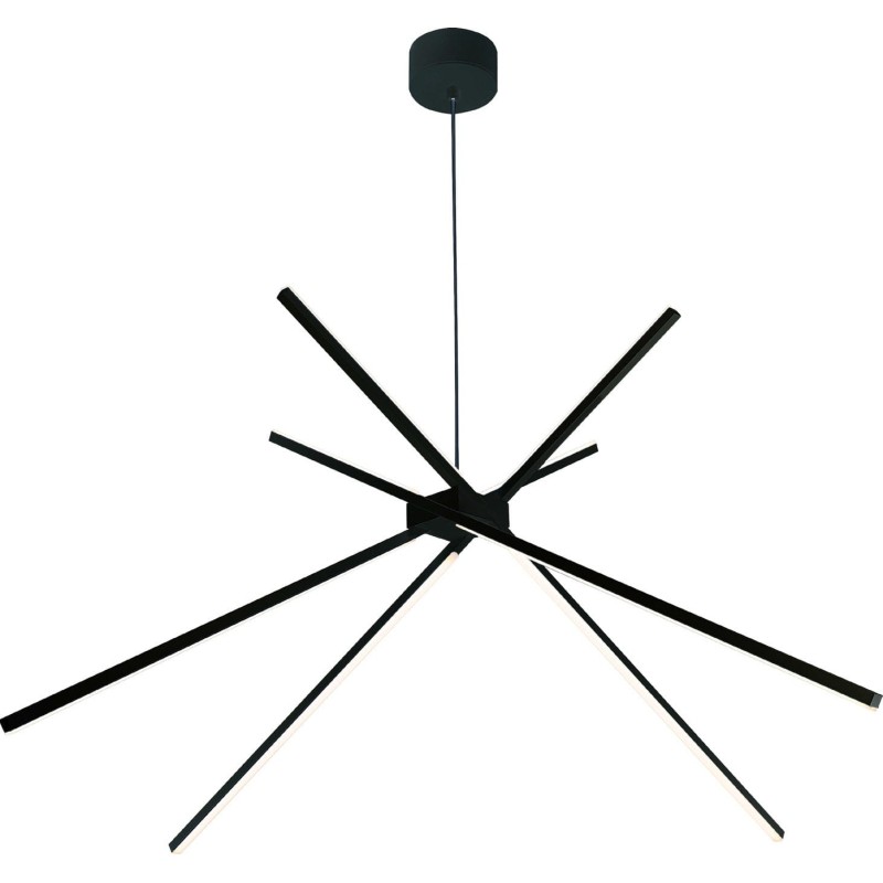 Pakabinamas šviestuvas Spider Integruotas LED 33W Juodas