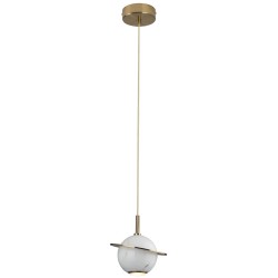 Pakabinamas šviestuvas Uranos Integruotas LED 5W Balta, Aukso