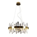 Pakabinamas šviestuvas Prince 60cm Integruotas LED 31W Auksinis